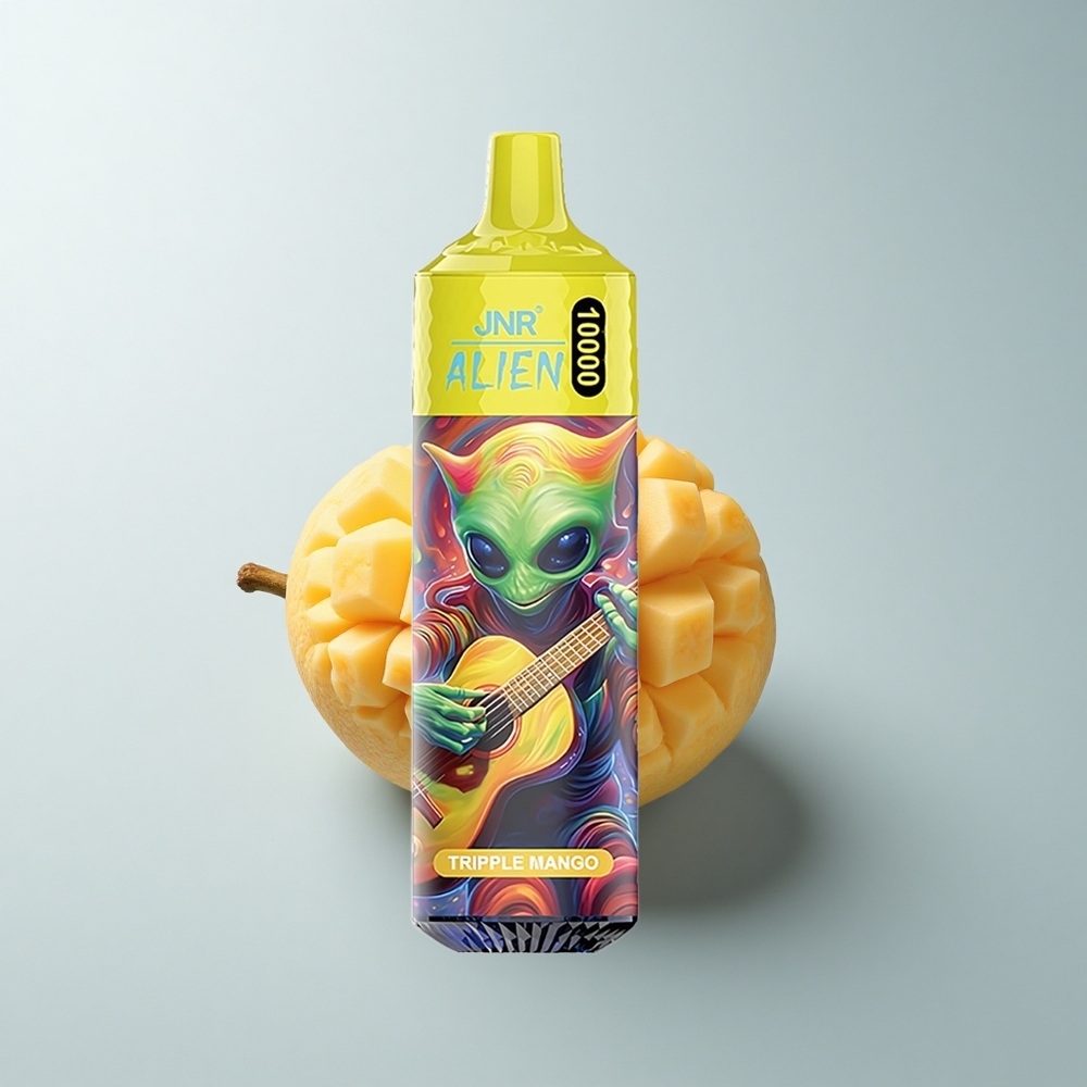 JNR Alien 10000 Puffs Triple Mangue LED Sportif