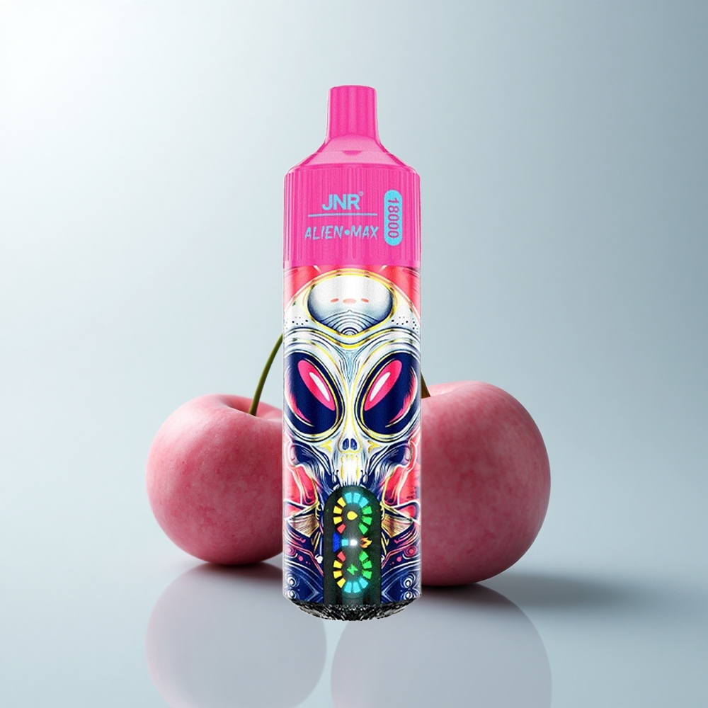 JNR Alien Max 18000 Puffs Baie Cerise Double Cœur LED