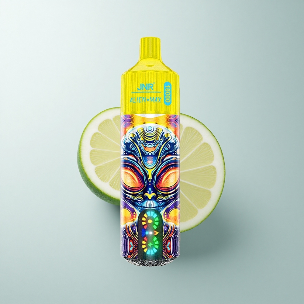 JNR Alien Max 18000 Puffs Citron & Citron Vert Double Mesh LED