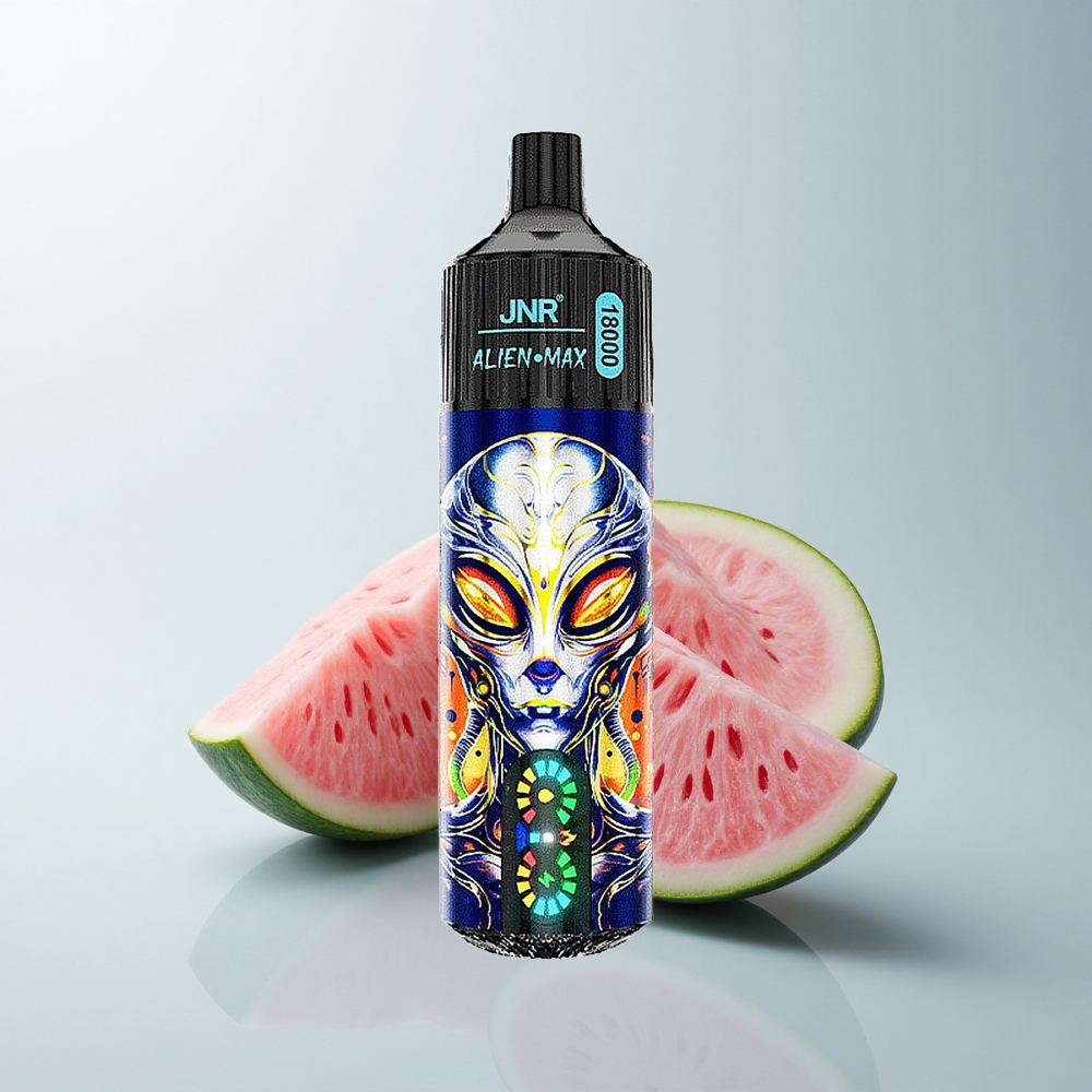 JNR Alien Max 18000 Puffs Fraise Pastèque Bubblegum Double Mesh Batterie 850mAh