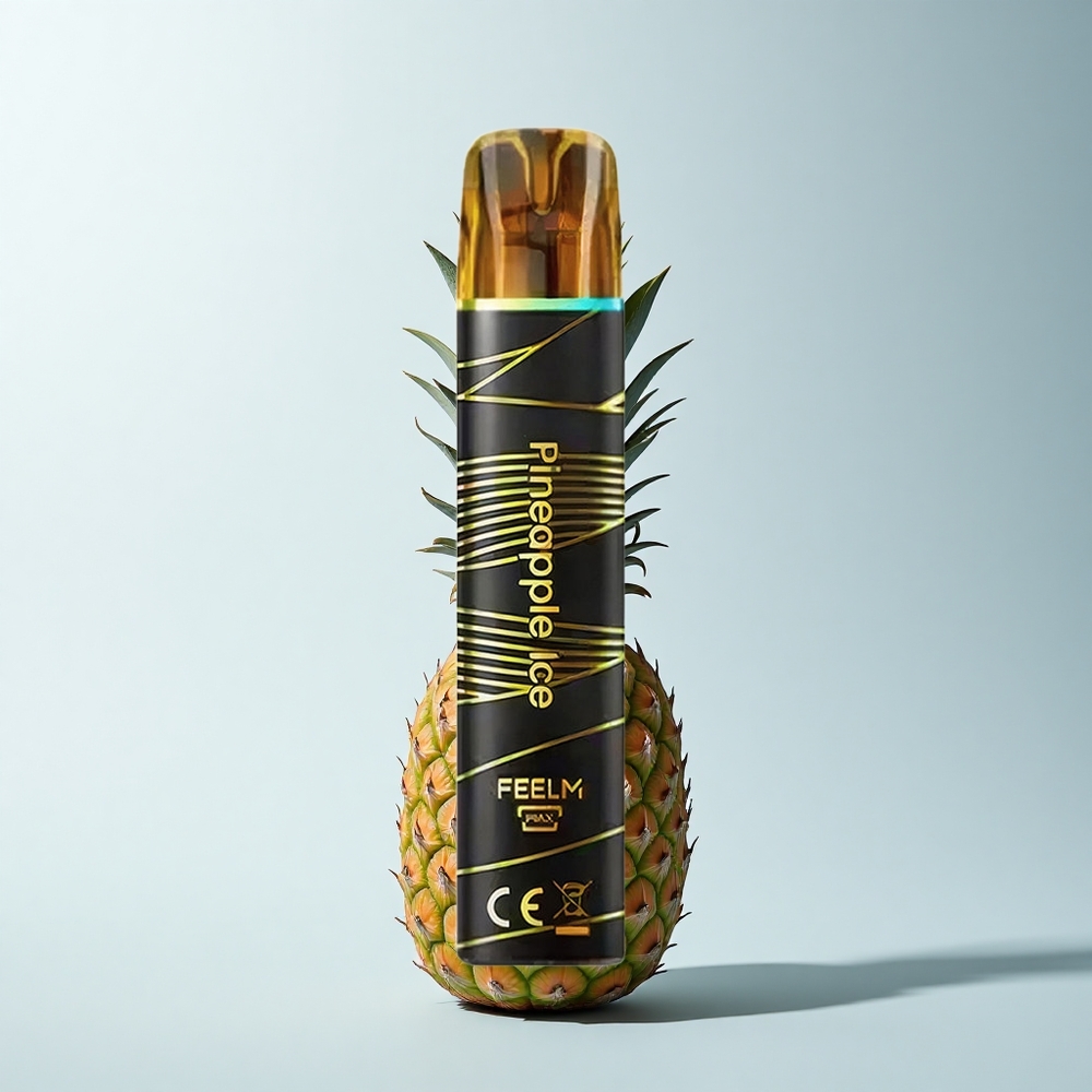 JNR Black&Golden 600+200 Puffs Ananas Glace 800 Puffs 2% Nicotine