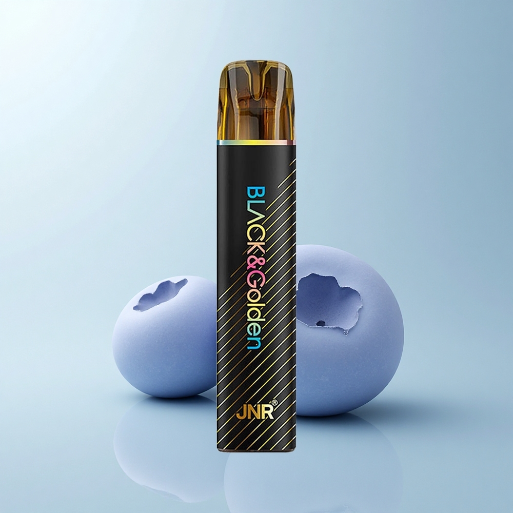 JNR Black&Golden 600+200 Puffs Bubble Gum Myrtille 800 Puffs 2% Nicotine