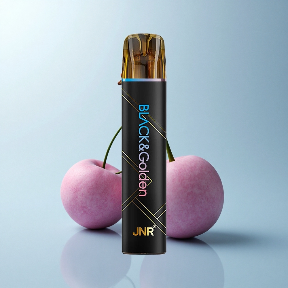 JNR Black&Golden 600+200 Puffs Cerise Framboise Bleue 800 Puffs 550mAh 2ml