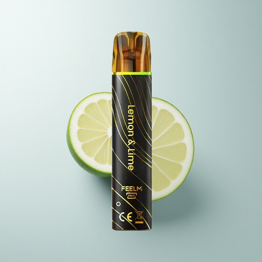 JNR Black&Golden 600+200 Puffs Citron & Lime 550mAh 2ml Nicotine 2%