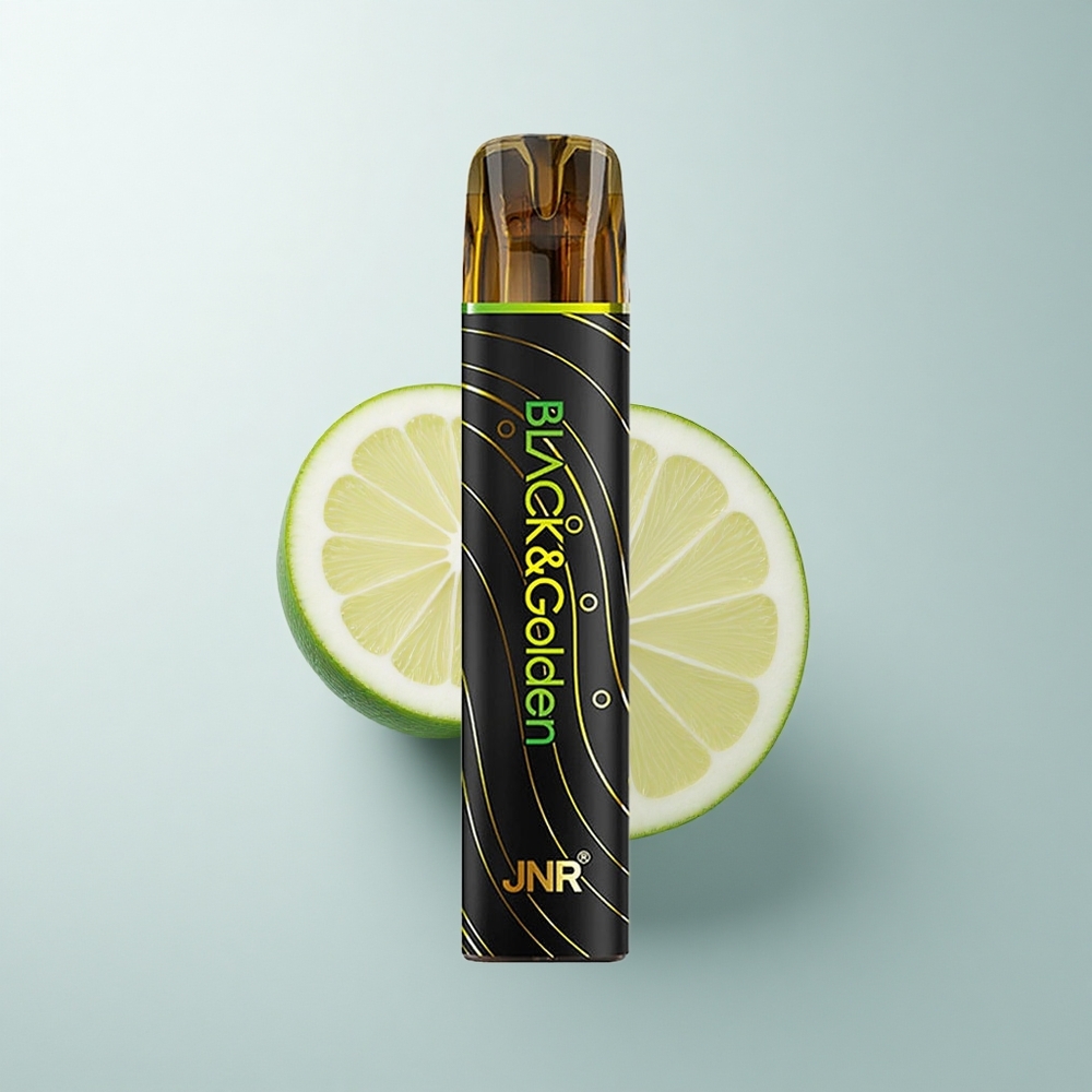 JNR Black&Golden 600+200 Puffs Citron & Lime 550mAh 2ml Nicotine 2%