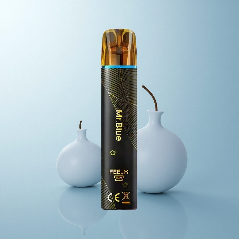 JNR Black&Golden 600+200 Puffs Monsieur Bleu 800 Puffs 550mAh 2ml