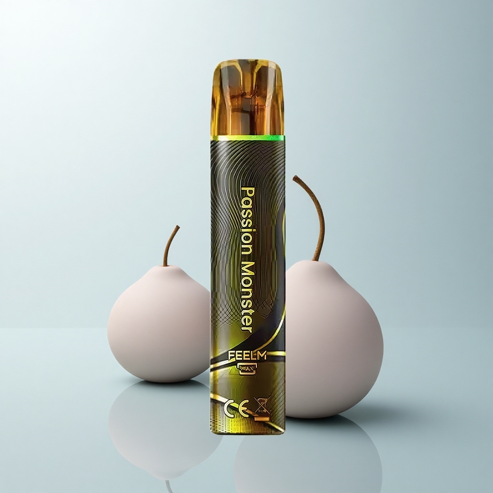 JNR Black&Golden 600+200 Puffs Monstre Passionné 800 Puffs 550mAh 2ml