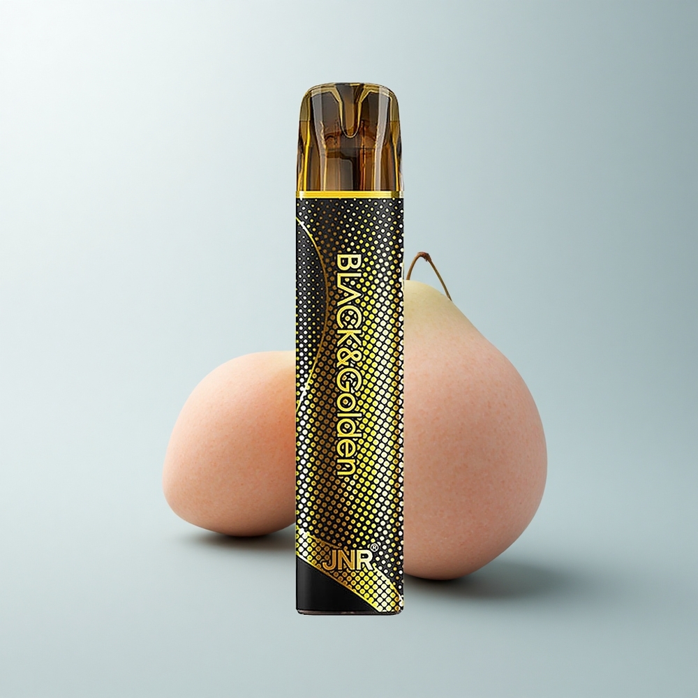 JNR Black&Golden 600+200 Puffs Triple Mangue 800 Puffs 550mAh 2ml