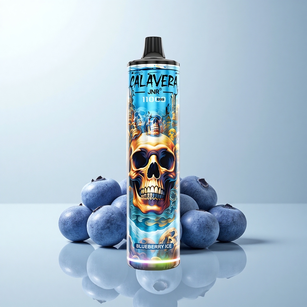 JNR Calavera 11000 Puffs Glace Myrtille Type-C 850mAh 21ml