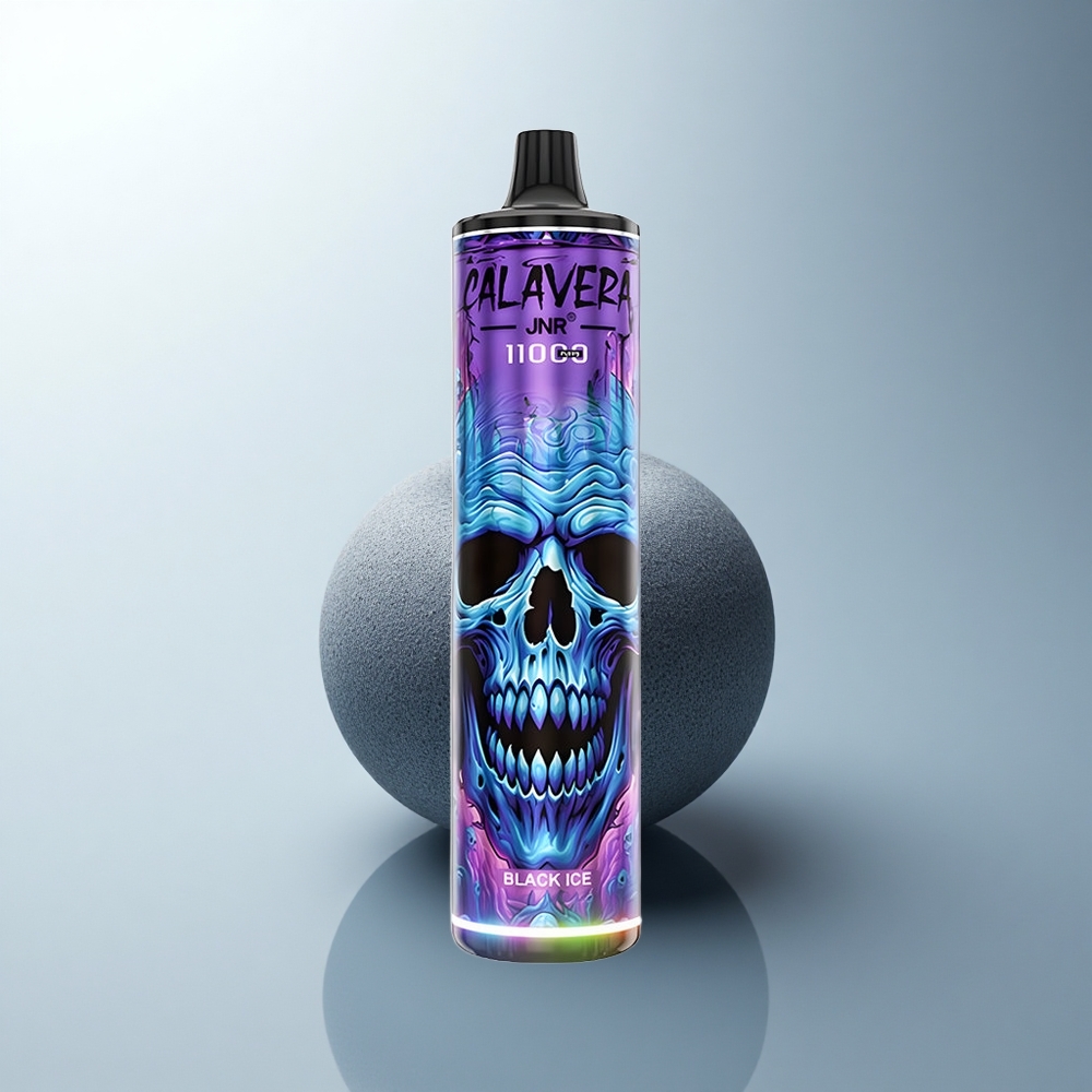 JNR Calavera 11000 Puffs Glace Noire Type-C 850mAh 21ml
