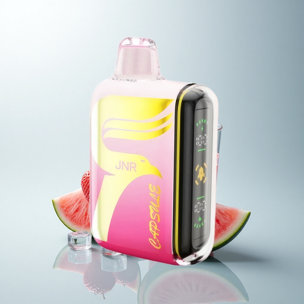 JNR Capsule 15000 Puffs Fraise Pastèque Glacée Double Mesh 20W