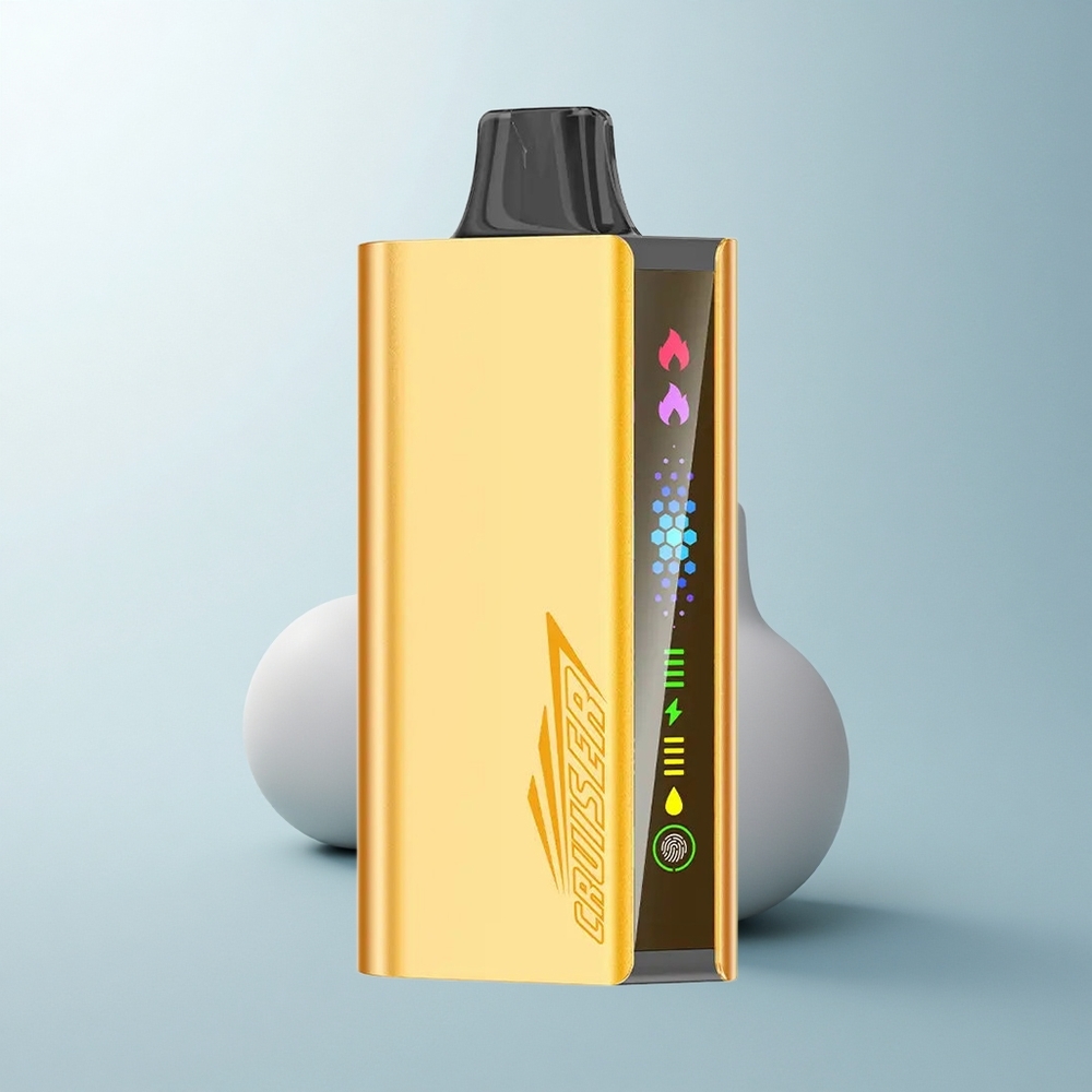 JNR Cruiser 12000 Puffs Fanta Cool Vape Sans Recharge - Batterie Intégrée 3500 mAh - Écran Animé