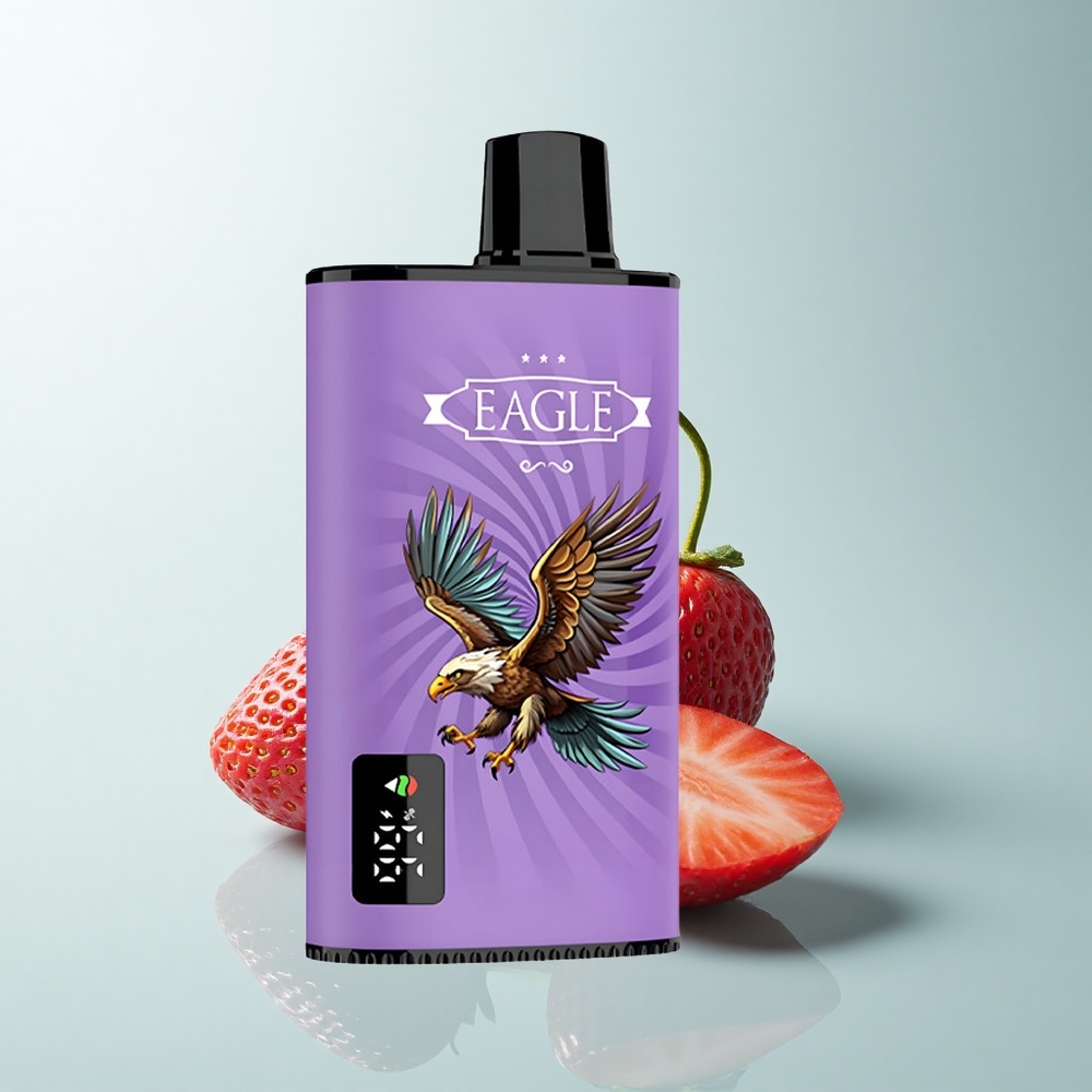 JNR EAGLE Smart 23000 Puffs Fraise Kiwi Écran Numérique Bobinage Mesh 1.0ohm