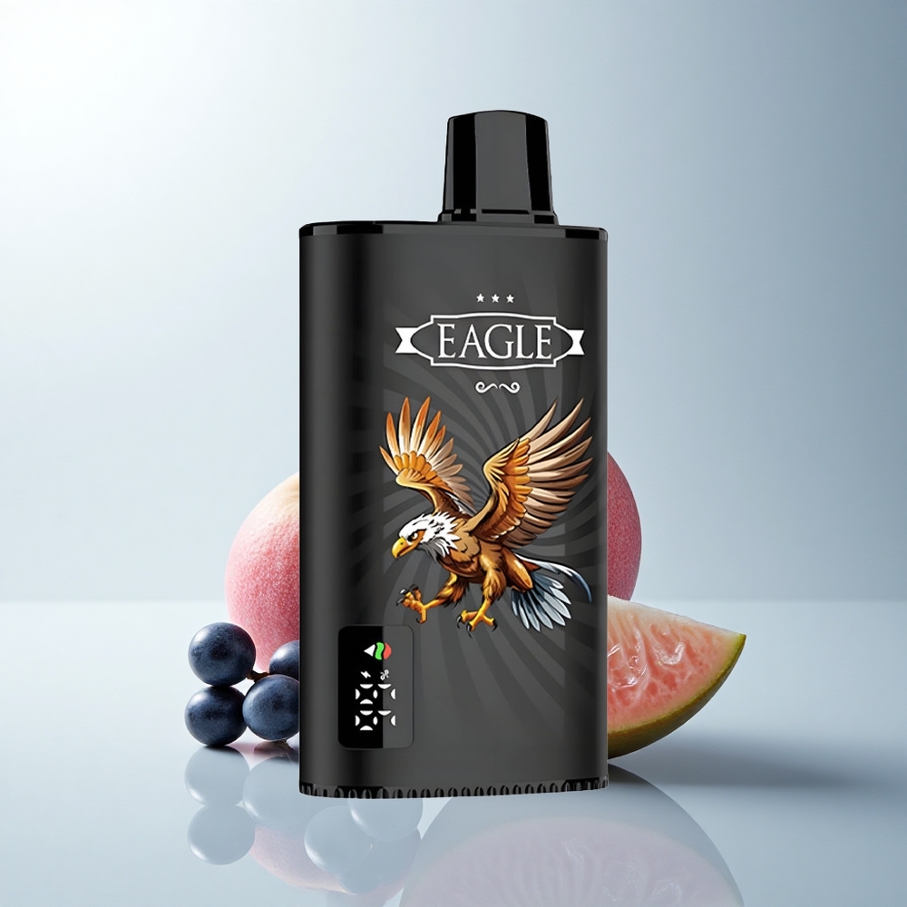 JNR EAGLE Smart 23000 Puffs Glace Cassis Mangue avec Ecran Digital et Coil Mesh 1.0ohm