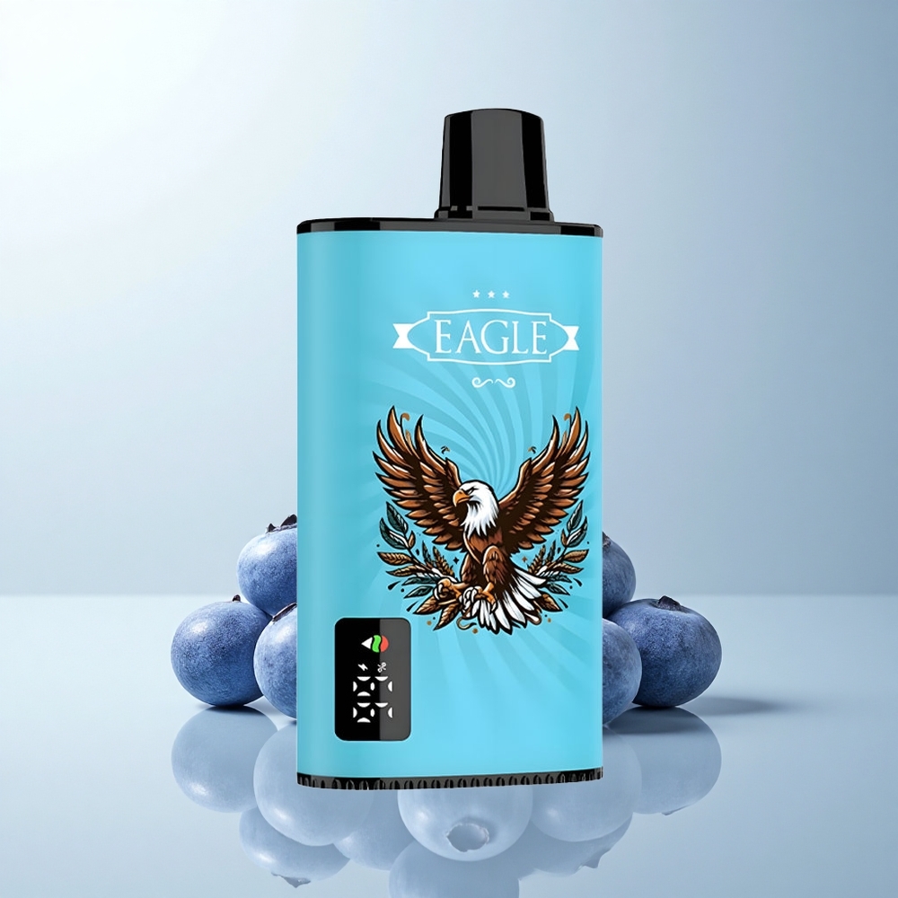 JNR EAGLE Smart 23000 Puffs Glace Myrtille Écran Numérique Bobinage Mesh 1.0ohm