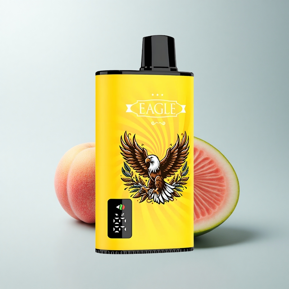 JNR EAGLE Smart 23000 Puffs Pêche Mangue Pastèque avec Écran Digital et Coil Mesh 1.0ohm