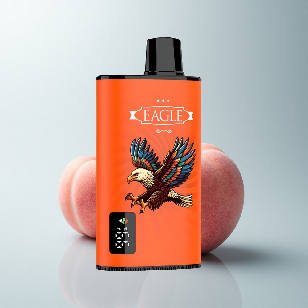 JNR EAGLE Smart 23000 Puffs Pêches Juteuses Écran Digital Bobine Mesh 1.0ohm