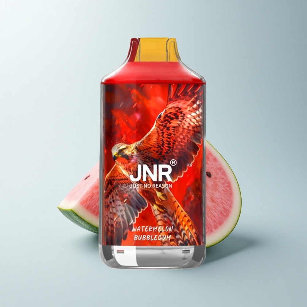JNR Falcon 16000 Puffs Chewing-gum Pastèque Dual Mesh LED Type-C 850mAh 22ml
