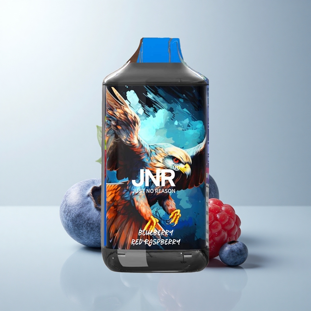 JNR Falcon 16000 Puffs Framboise Rouge Myrtille 850mAh Dual Mesh
