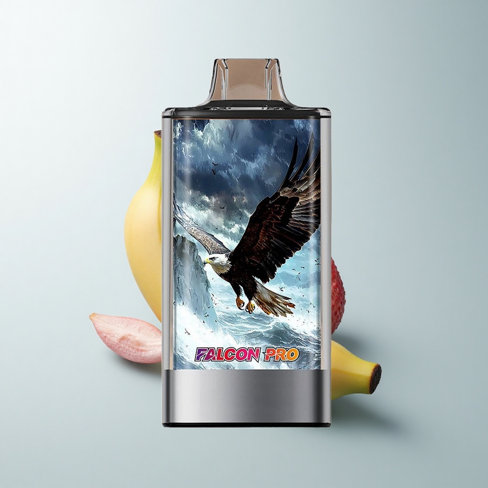 JNR Falcon Pro 28000 Puffs Fraise Banane 30ml Dual Mesh