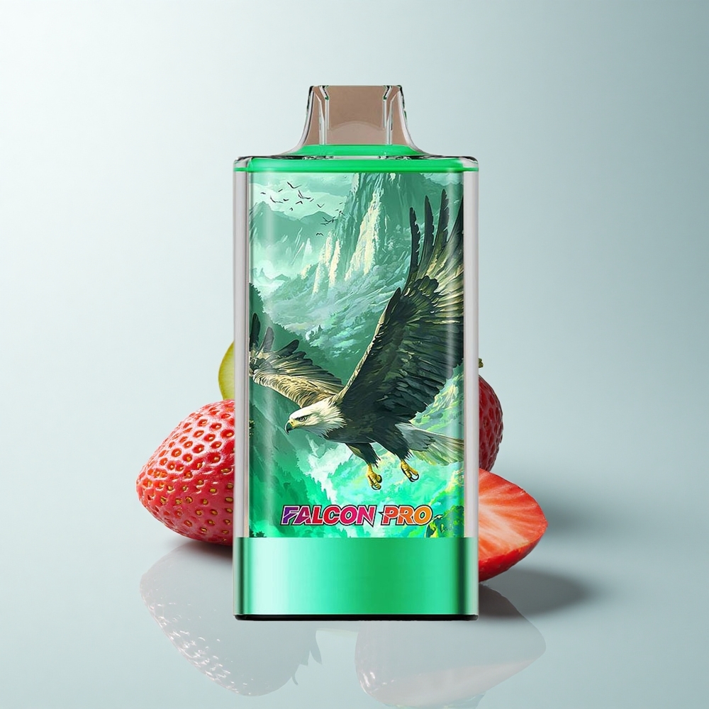 JNR Falcon Pro 28000 Puffs Fraise Kiwi 28000 Puffs USB-C Dual Mesh