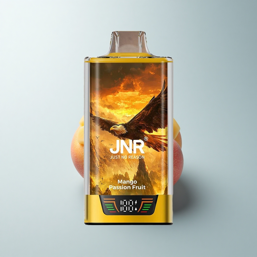 JNR Falcon Pro 28000 Puffs Mangue Fruit de la Passion 30ml Dual Mesh USB-C