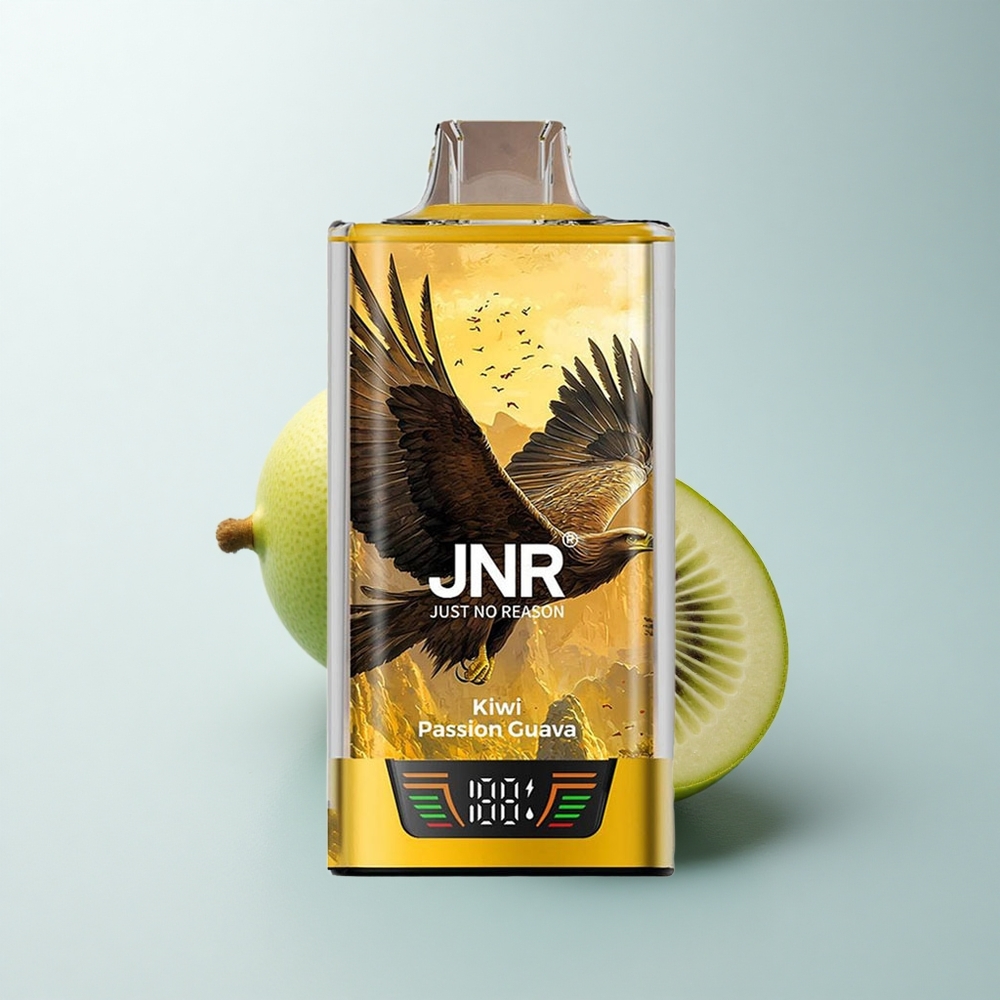 JNR Falcon Pro 28000 Puffs Passionfruit Goyave Dual Mesh 30ml 5% Nicotine