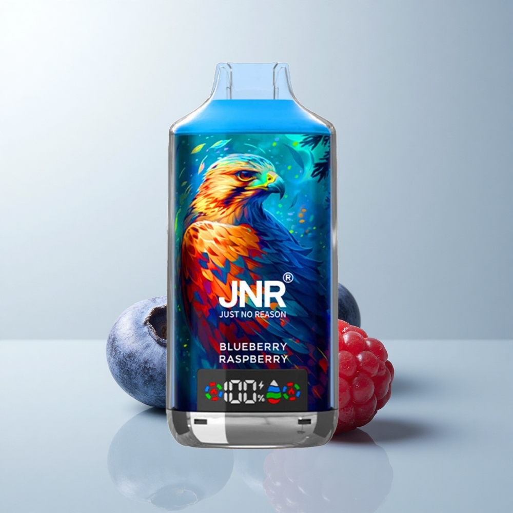 JNR Falcon X 18000 Puffs Framboise Myrtille 750mAh Double Mesh