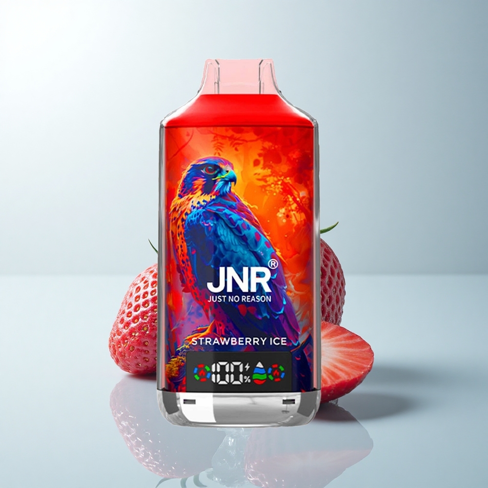 JNR Falcon X 18000 Puffs Glace à la Fraise 24ml Dual Mesh