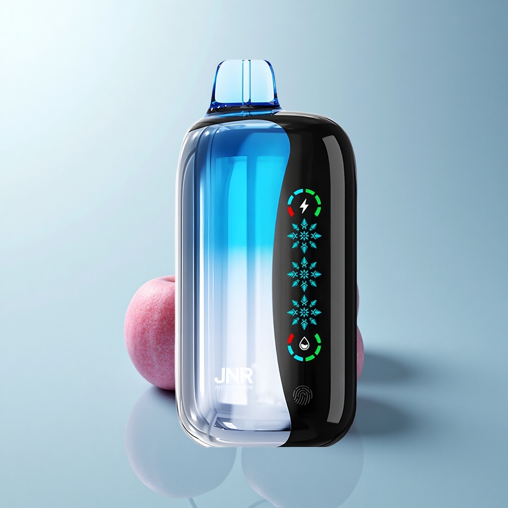 JNR Flex Ice 21000 Puffs Explosion de Cerise Bleue Glace Réglable avec Écran Tactile