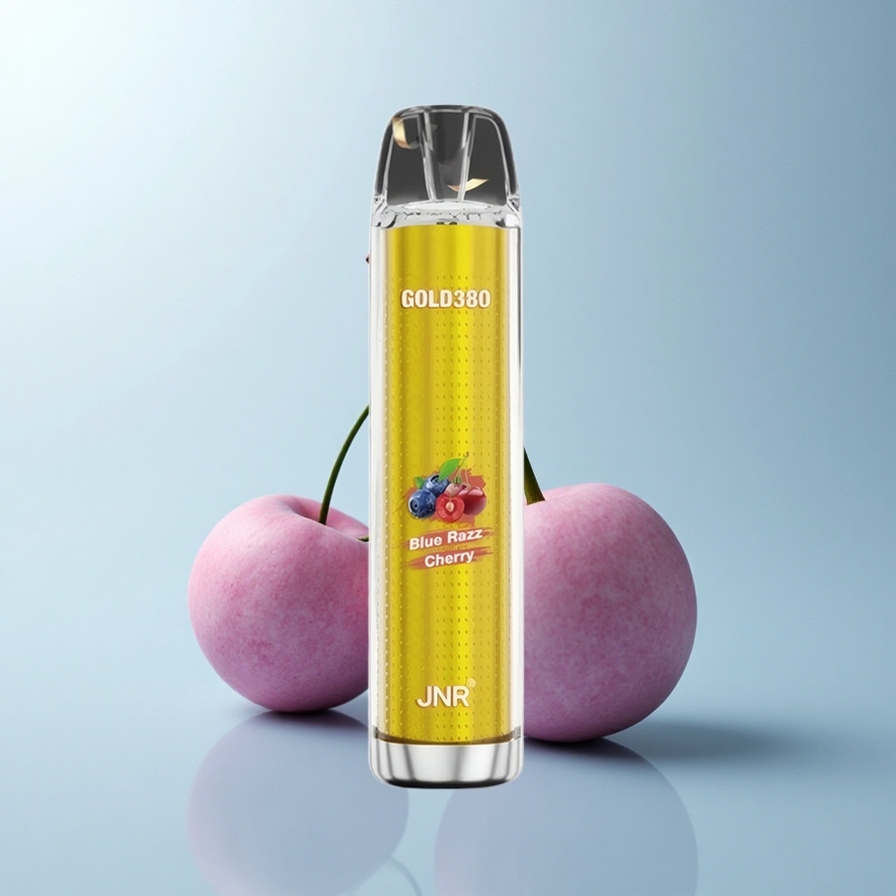 JNR Gold380 6000 Puffs Cerise Bleue Raz 6000 Puffs 1500mAh 1.0ohm