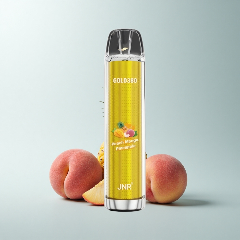 JNR Gold380 6000 Puffs Pêche Mangue Ananas 6000 Puffs 1500mAh 13ml
