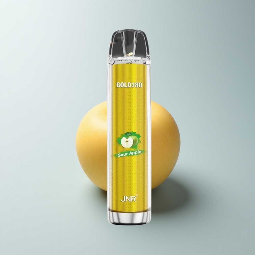 JNR Gold380 6000 Puffs Pomme Acidulée 6000 Puffs 1500mAh 1.0ohm