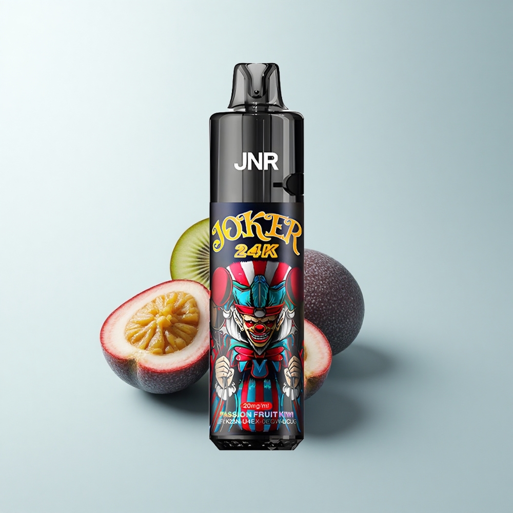 JNR Joker 24K Puffs Fruit de la Passion Kiwi 800mAh Lumière Respirante Type-C