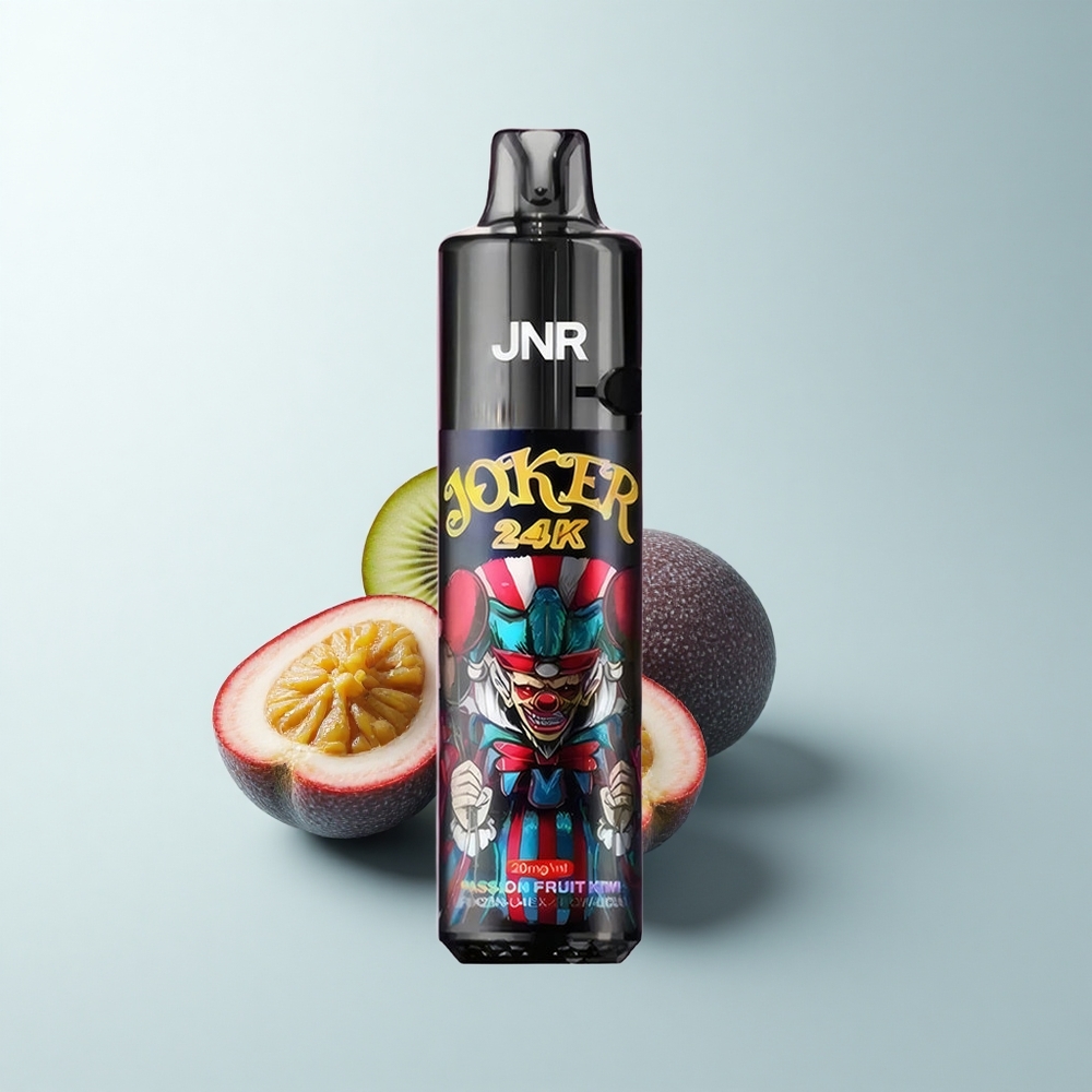 JNR Joker 24K Puffs Fruit de la Passion Kiwi 800mAh Lumière Respirante Type-C