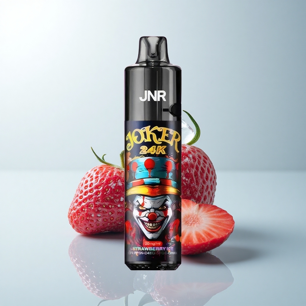 JNR Joker 24K Puffs Glace à la Fraise 10ml Lumière Respirante