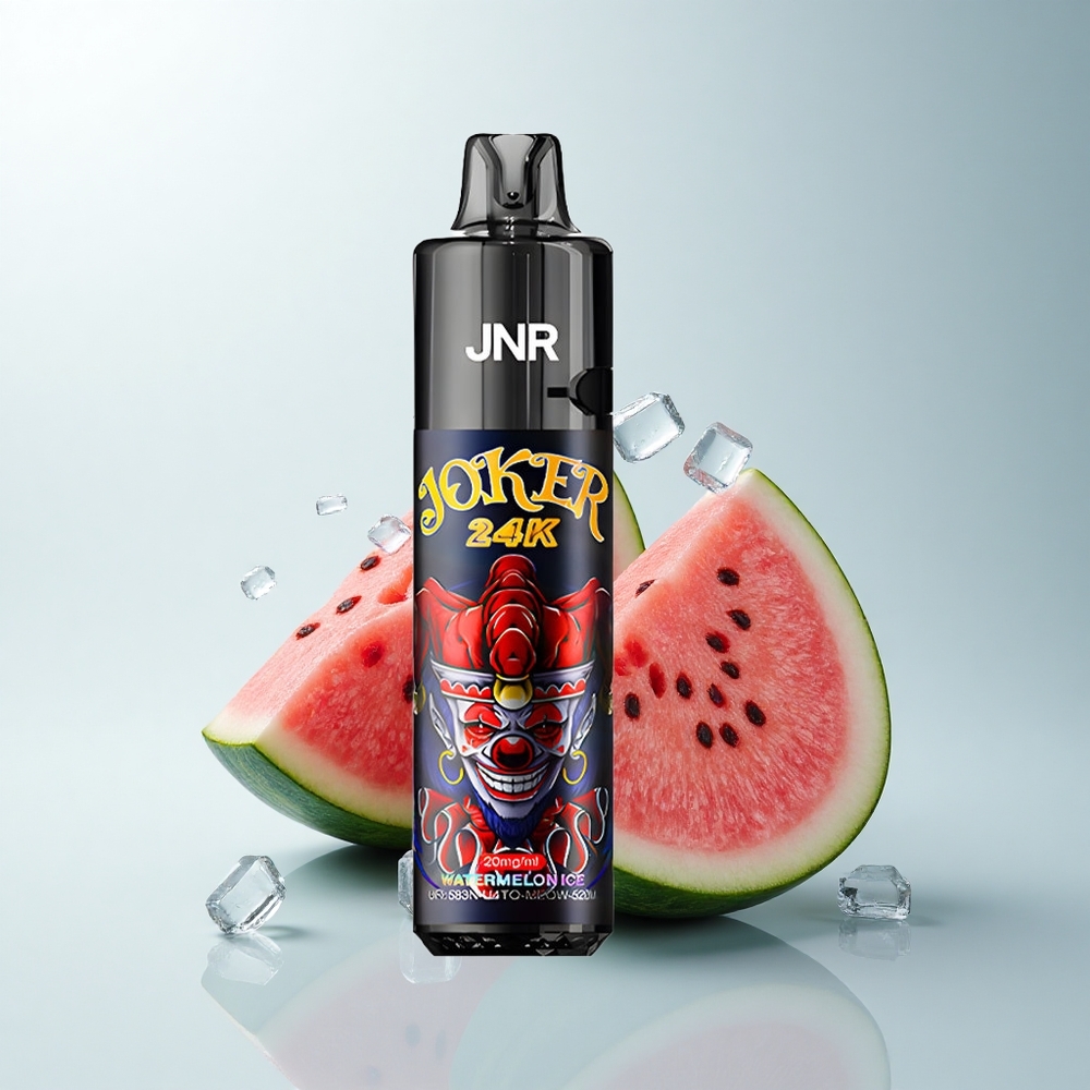 JNR Joker 24K Puffs Glace à la Pastèque Rechargeable Lumineuse