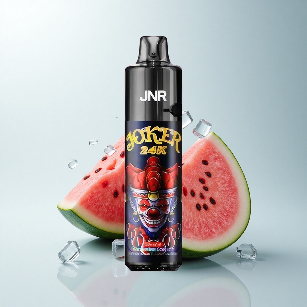 JNR Joker 24K Puffs Glace à la Pastèque Rechargeable Lumineuse