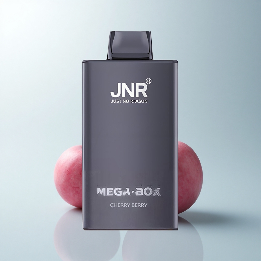 JNR Mega Box 25000 Puffs Baie Cerise Dual Core Charge Rapide