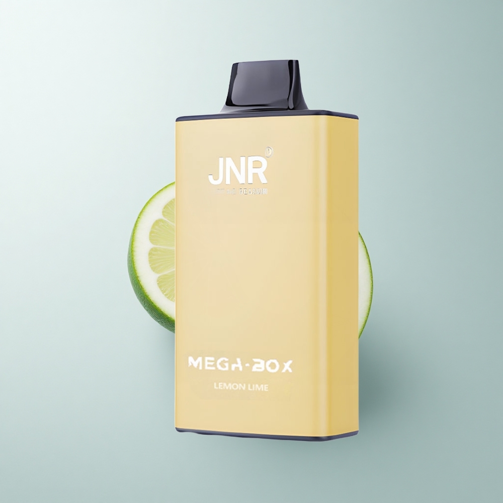 JNR Mega Box 25000 Puffs Citron & Citron Vert Dual Mesh Charge Rapide