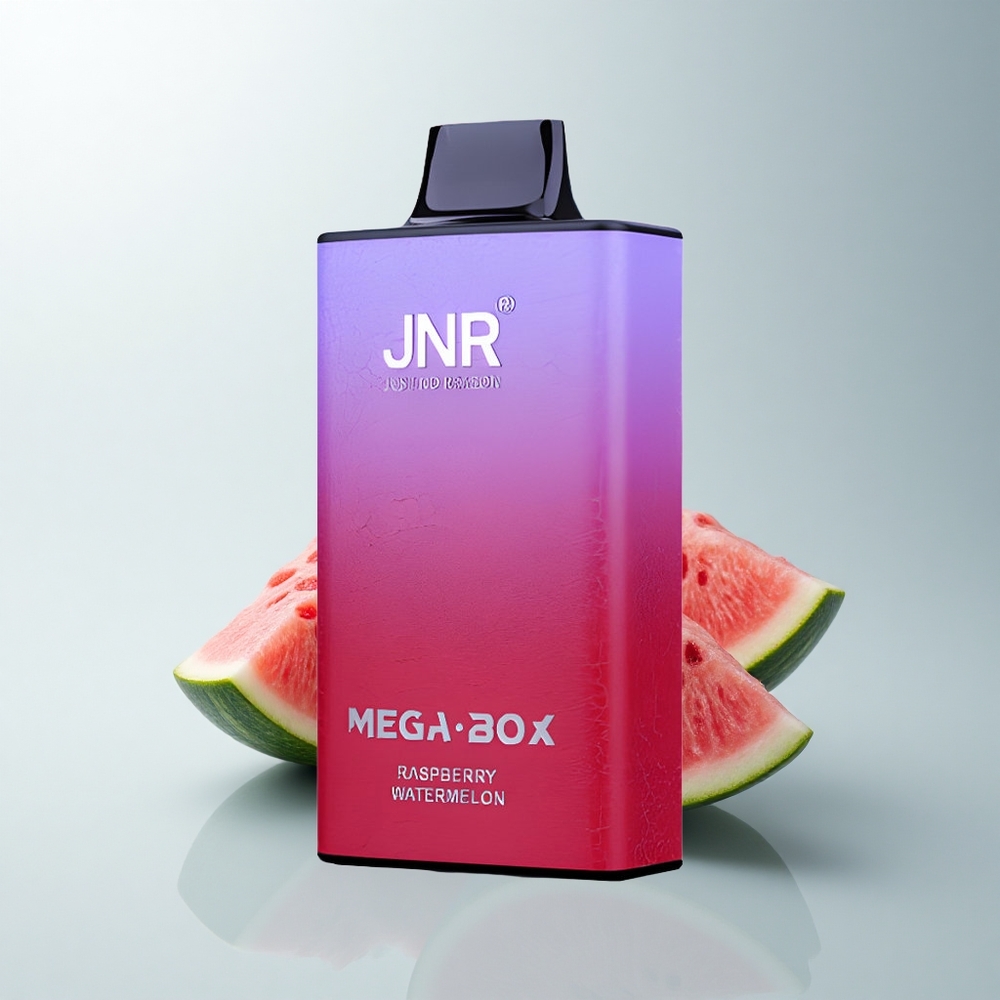 JNR Mega Box 25000 Puffs Framboise Pastèque Dual Core 850mAh
