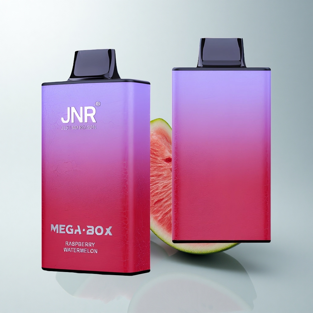 JNR Mega Box 25000 Puffs Framboise Pastèque Dual Core 850mAh