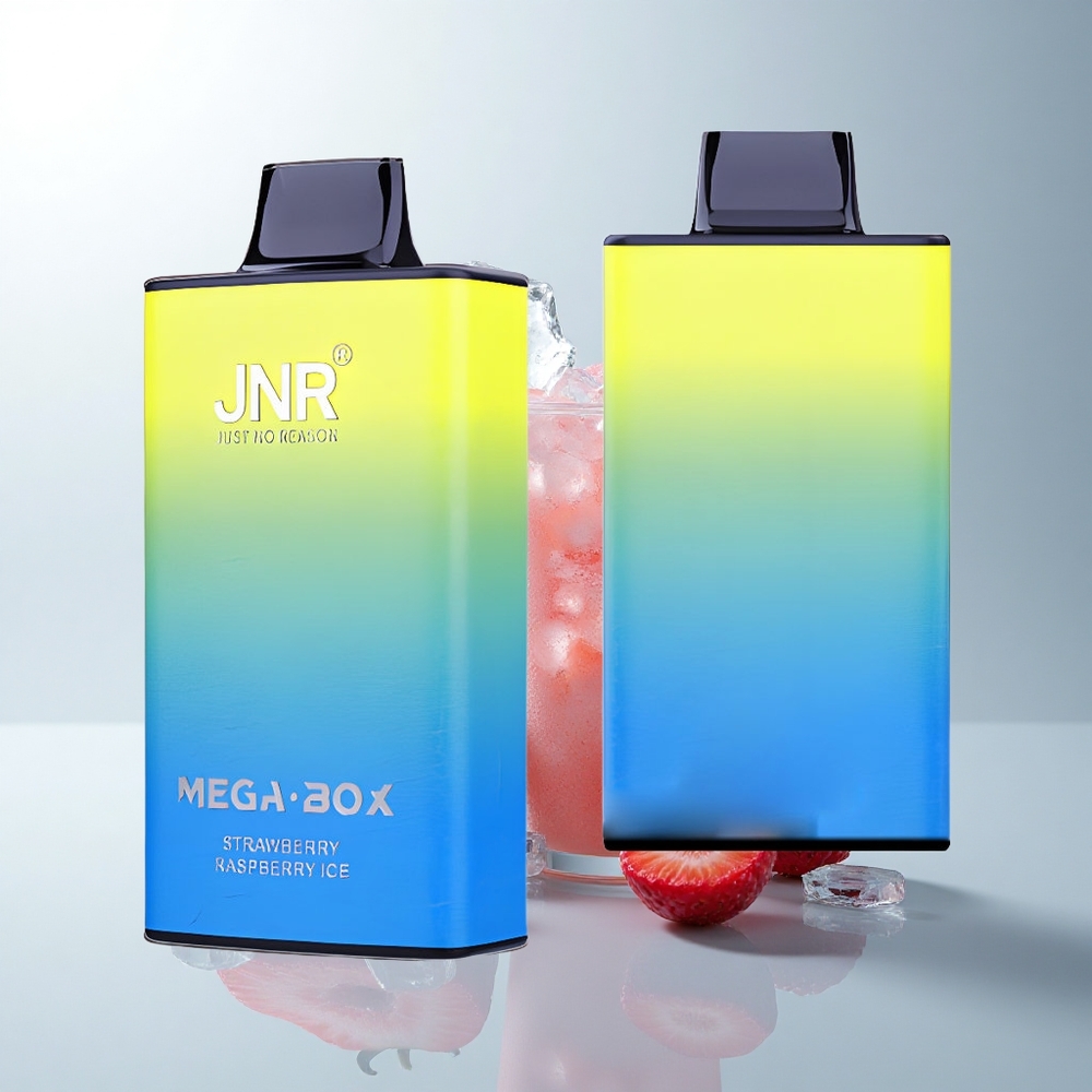 JNR Mega Box 25000 Puffs Glace Fraise Framboise Dual Mesh 30ml 850mAh