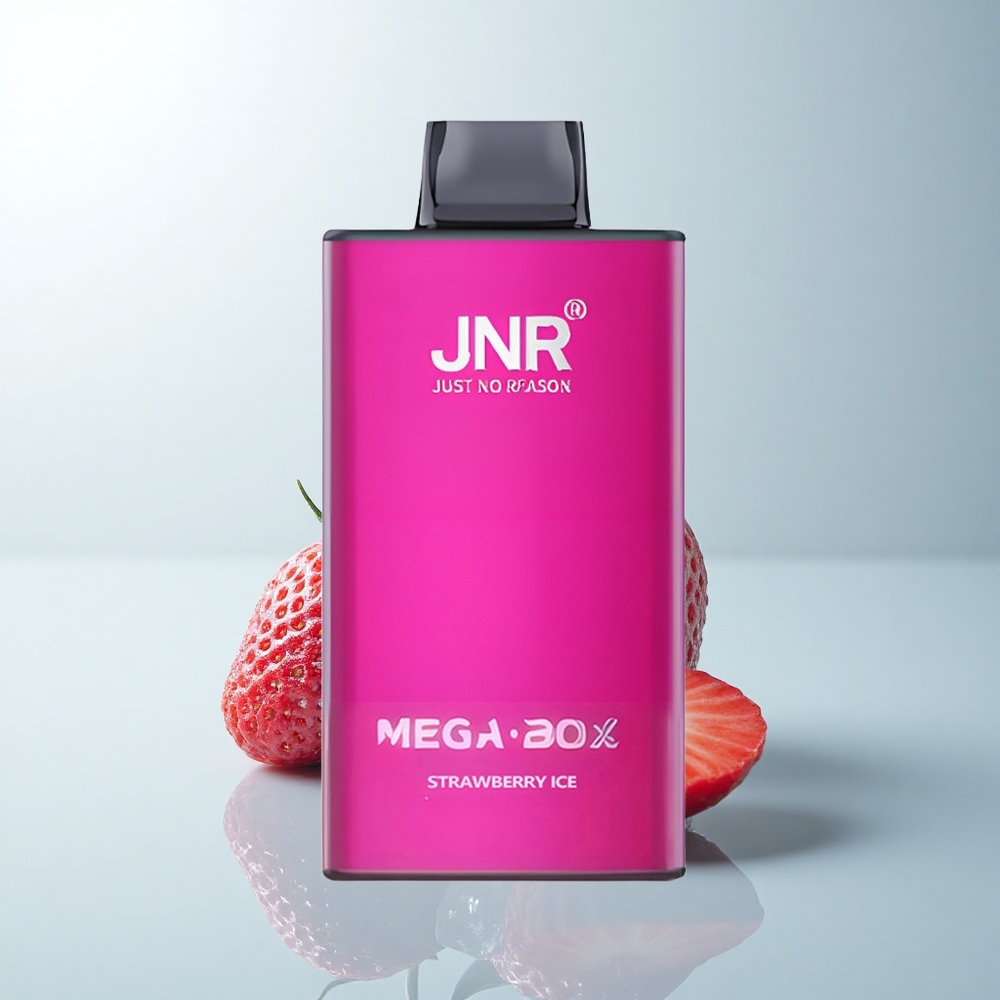 JNR Mega Box 25000 Puffs Glace à la Fraise Dual Mesh 30ml
