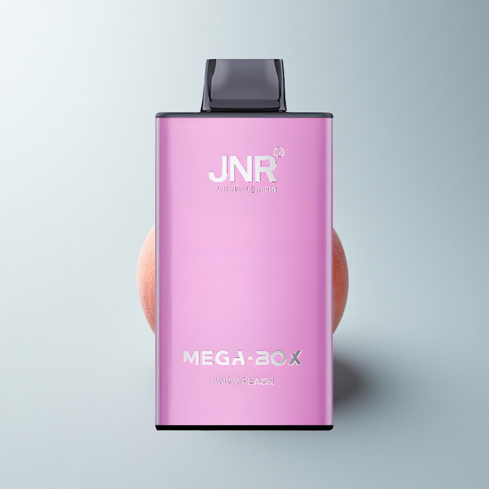 JNR Mega Box 25000 Puffs Pêche Juteuse Dual Mesh Coil Type-C