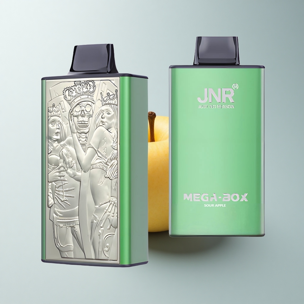 JNR Mega Box 25000 Puffs Pomme Acidulée Dual Mesh 30ml 850mAh