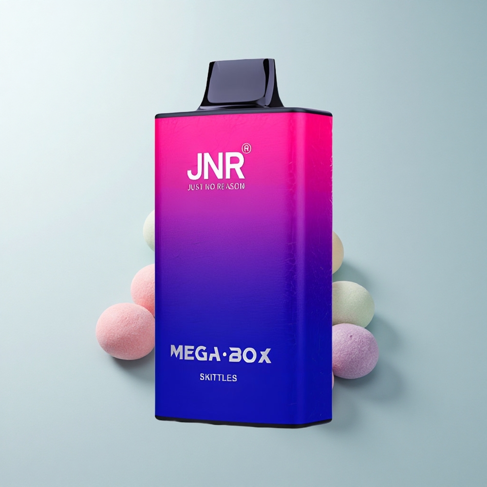 JNR Mega Box 25000 Puffs Skittles Double Cœur Réseau 30ml 850mAh