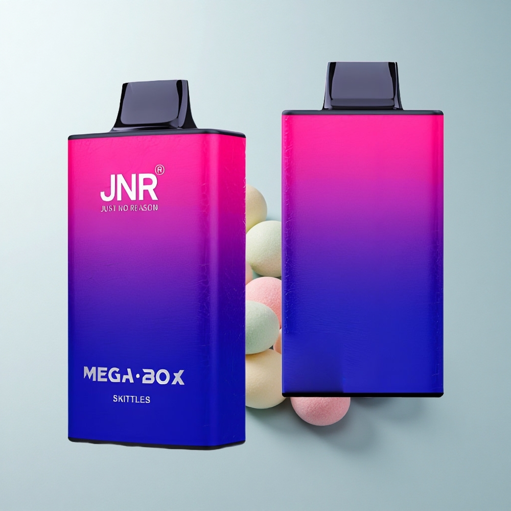 JNR Mega Box 25000 Puffs Skittles Double Cœur Réseau 30ml 850mAh