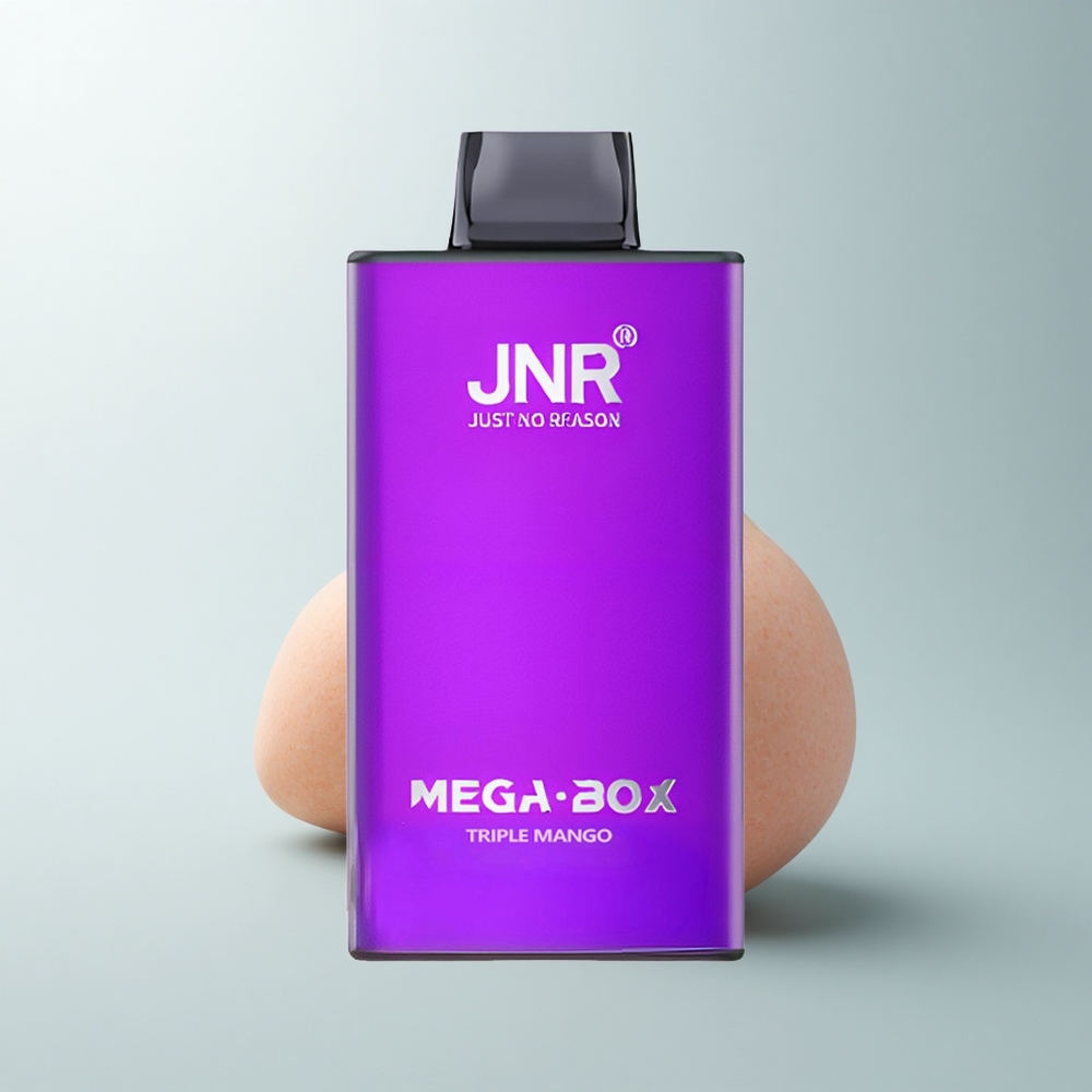 JNR Mega Box 25000 Puffs Triple Mangue Dual Mesh Charge Rapide