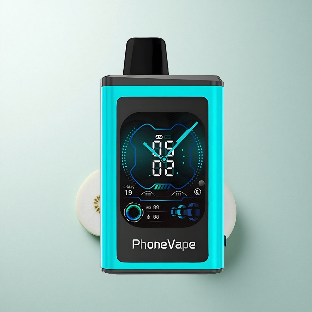 JNR PhoneVape 30000 Puffs Menthe Miami Turbo Réglable